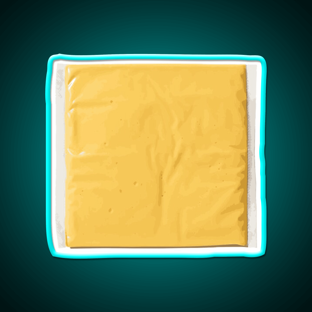 Cheese Slice Snack Food Led Neon Sign Rgb Color - Shineneon