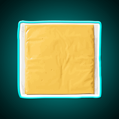 Cheese Slice Snack Food Led Neon Sign Rgb Color - Shineneon