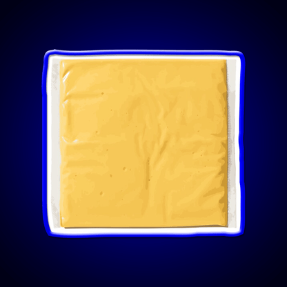 Cheese Slice Snack Food Led Neon Sign Rgb Color - Shineneon