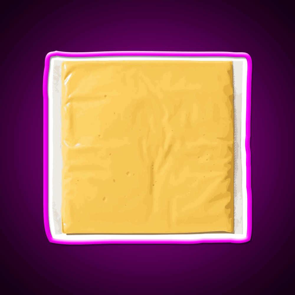 Cheese Slice Snack Food Led Neon Sign Rgb Color - Shineneon