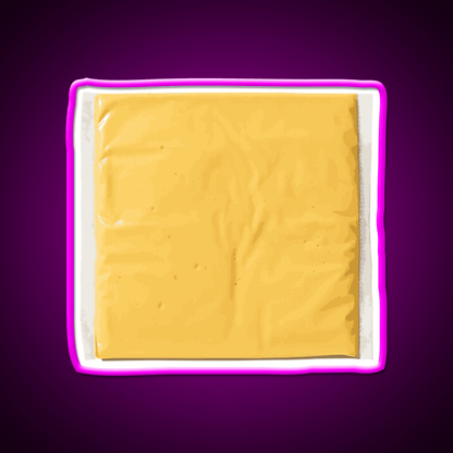 Cheese Slice Snack Food Led Neon Sign Rgb Color - Shineneon