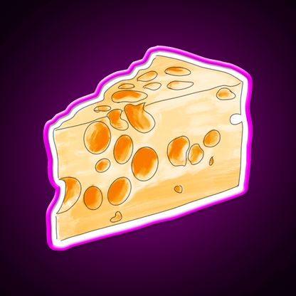 Cheese Snack Food Led Neon Sign Rgb Color - Shineneon