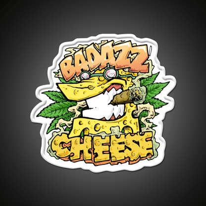Cheese Strain Hemp Inspired Green Leaf Led Neon Sign Rgb Color - Shineneon
