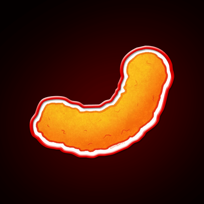 Cheesy Snack Food Led Neon Sign Rgb Color - Shineneon