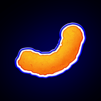 Cheesy Snack Food Led Neon Sign Rgb Color - Shineneon