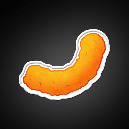 Cheesy Snack Food Led Neon Sign Rgb Color - Shineneon