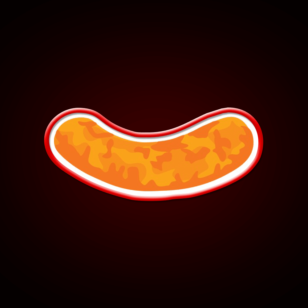 Cheeto Puff Snack Food Led Neon Sign Rgb Color - Shineneon