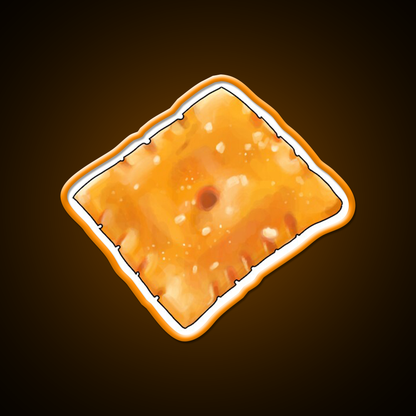 Cheez It Snack Food Led Neon Sign For Cafe Room Rgb Color