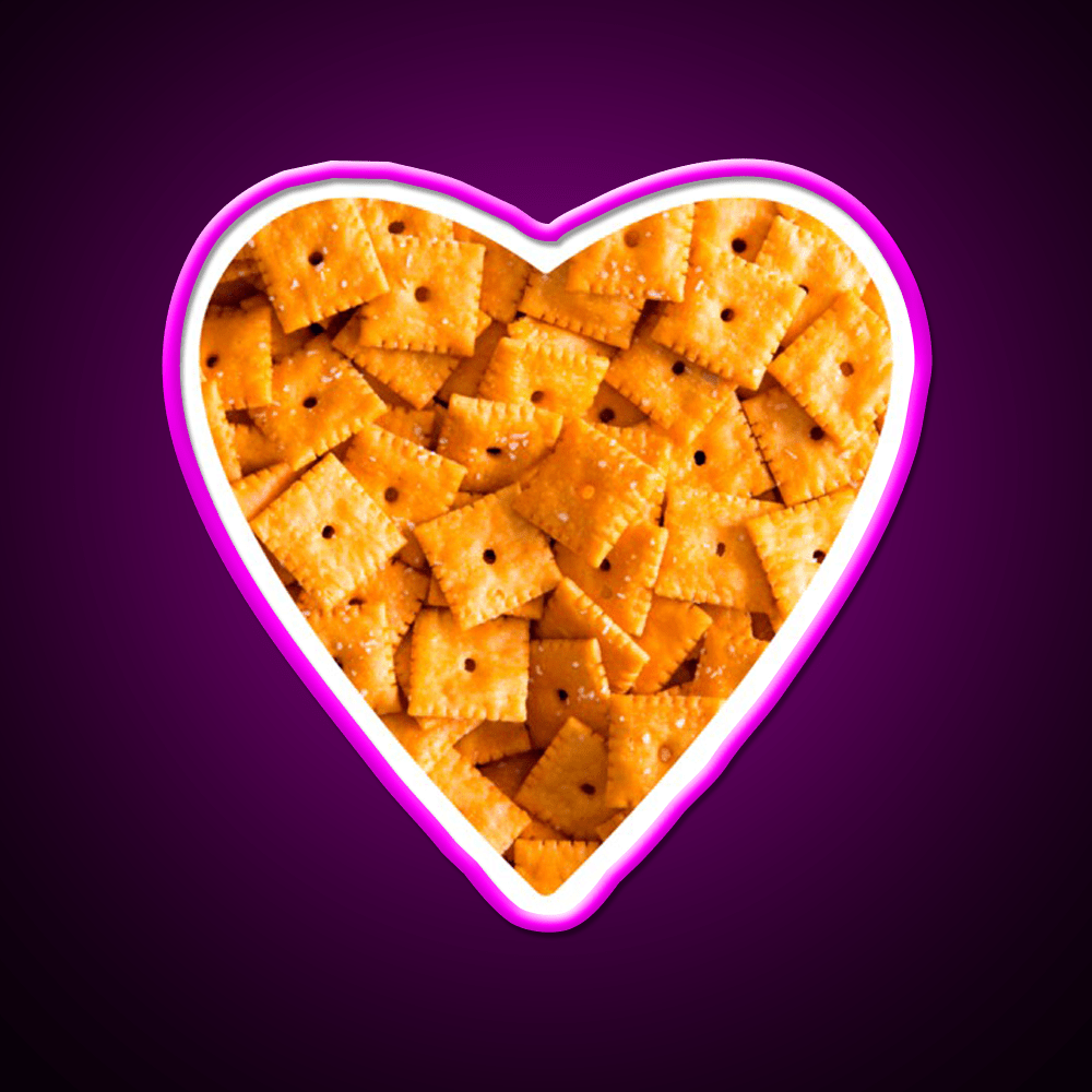 Cheez It Snack Food Led Neon Sign Rgb Color - Shineneon