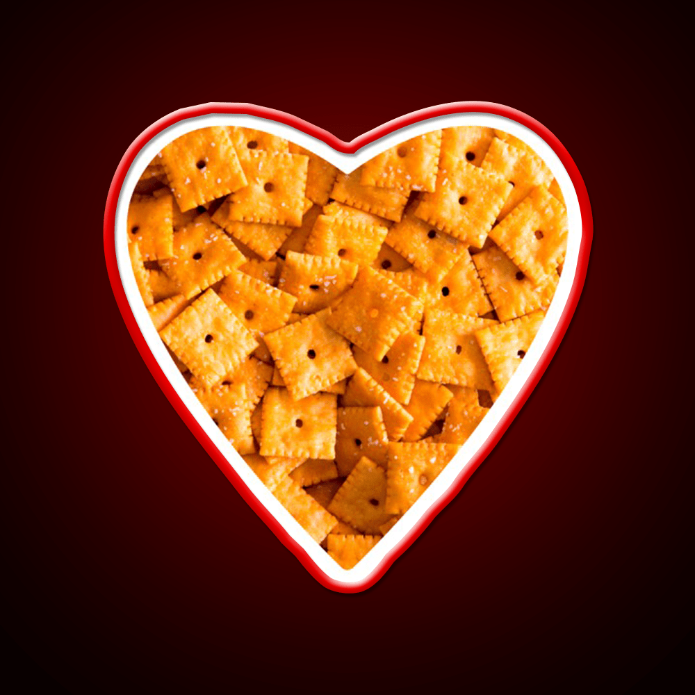 Cheez It Snack Food Led Neon Sign Rgb Color - Shineneon