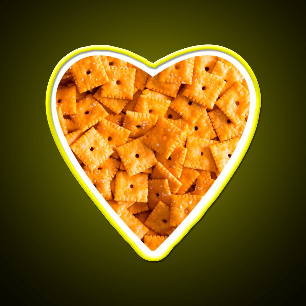 Cheez It Snack Food Led Neon Sign Rgb Color - Shineneon