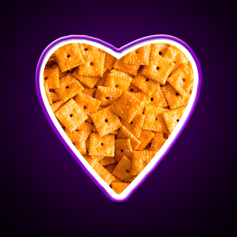Cheez It Snack Food Led Neon Sign Rgb Color - Shineneon