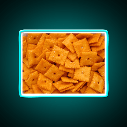Cheez Its Snack Food Led Neon Sign Rgb Color - Shineneon