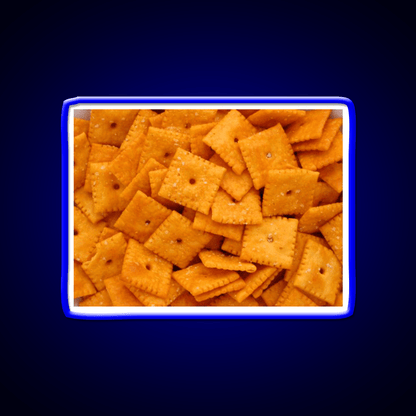 Cheez Its Snack Food Led Neon Sign Rgb Color - Shineneon