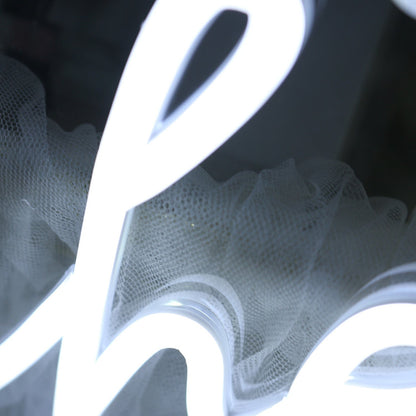 Chelsea And Jake White Led Neon Sign - Shineneon