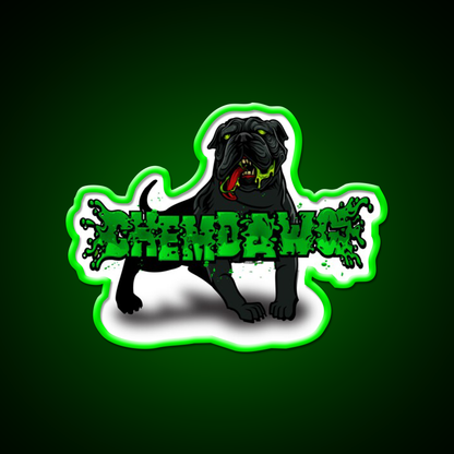 Chemdawg Strain Art Hemp Inspired Green Leaf Led Neon Sign Rgb Color - LED neon sign view 8