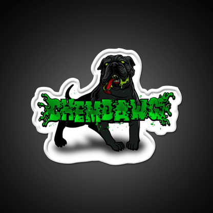 Chemdawg Strain Art Hemp Inspired Green Leaf Led Neon Sign Rgb Color - Shineneon