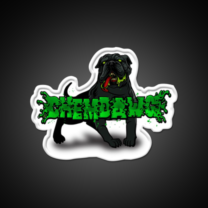 Chemdawg Strain Art Hemp Inspired Green Leaf Led Neon Sign Rgb Color