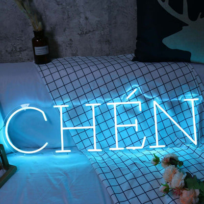 Chen Blue Neon Sign | Shineneon
