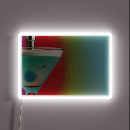 Cherry Martini Rgb Led Neon Sign - Shineneon