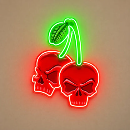 Cherry Skull LED Neon Sign - Shineneon