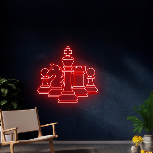 Chess Led Sign