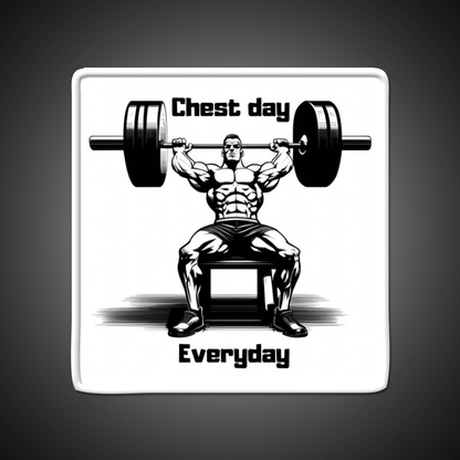 Chest Day Everday Design Gym Fitness Led Neon Sign Rgb Color - Shineneon