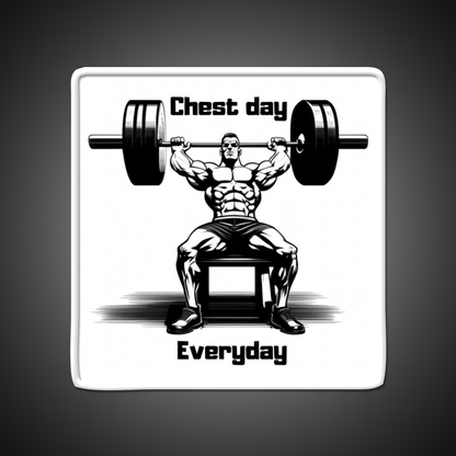 Chest Day Everday Design Gym Fitness Led Neon Sign Rgb Color - LED neon sign view 11