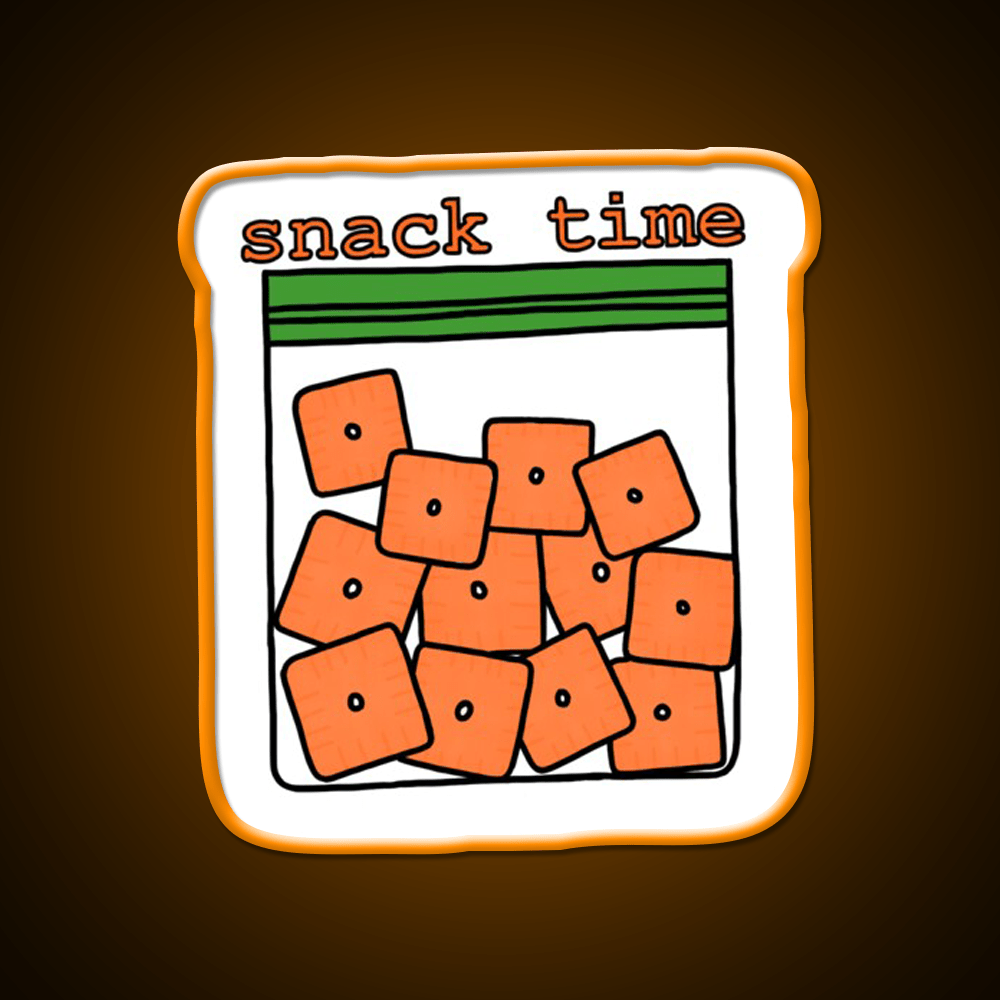 Chez Its Snack Food Led Neon Sign Rgb Color - Shineneon