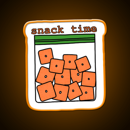Chez Its Snack Food Led Neon Sign Rgb Color - Shineneon