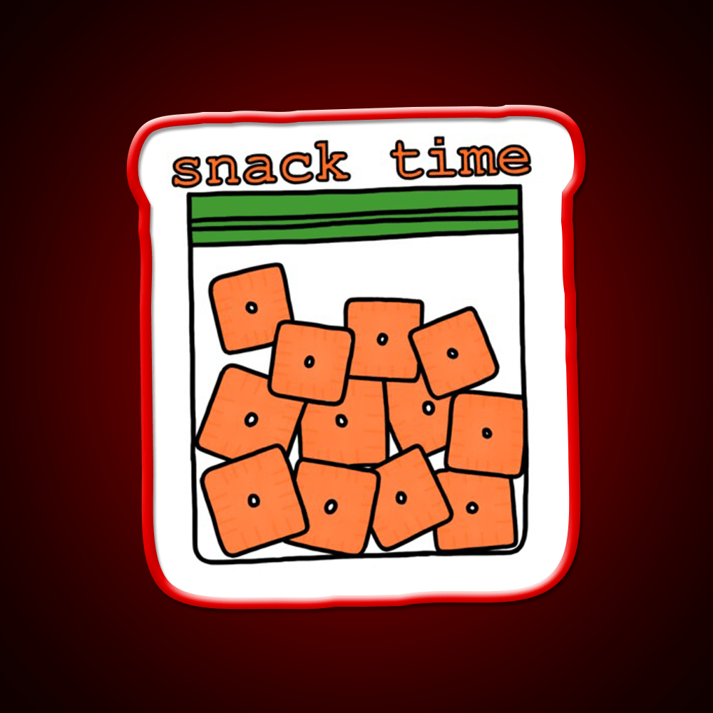 Chez Its Snack Food Led Neon Sign Rgb Color - Shineneon