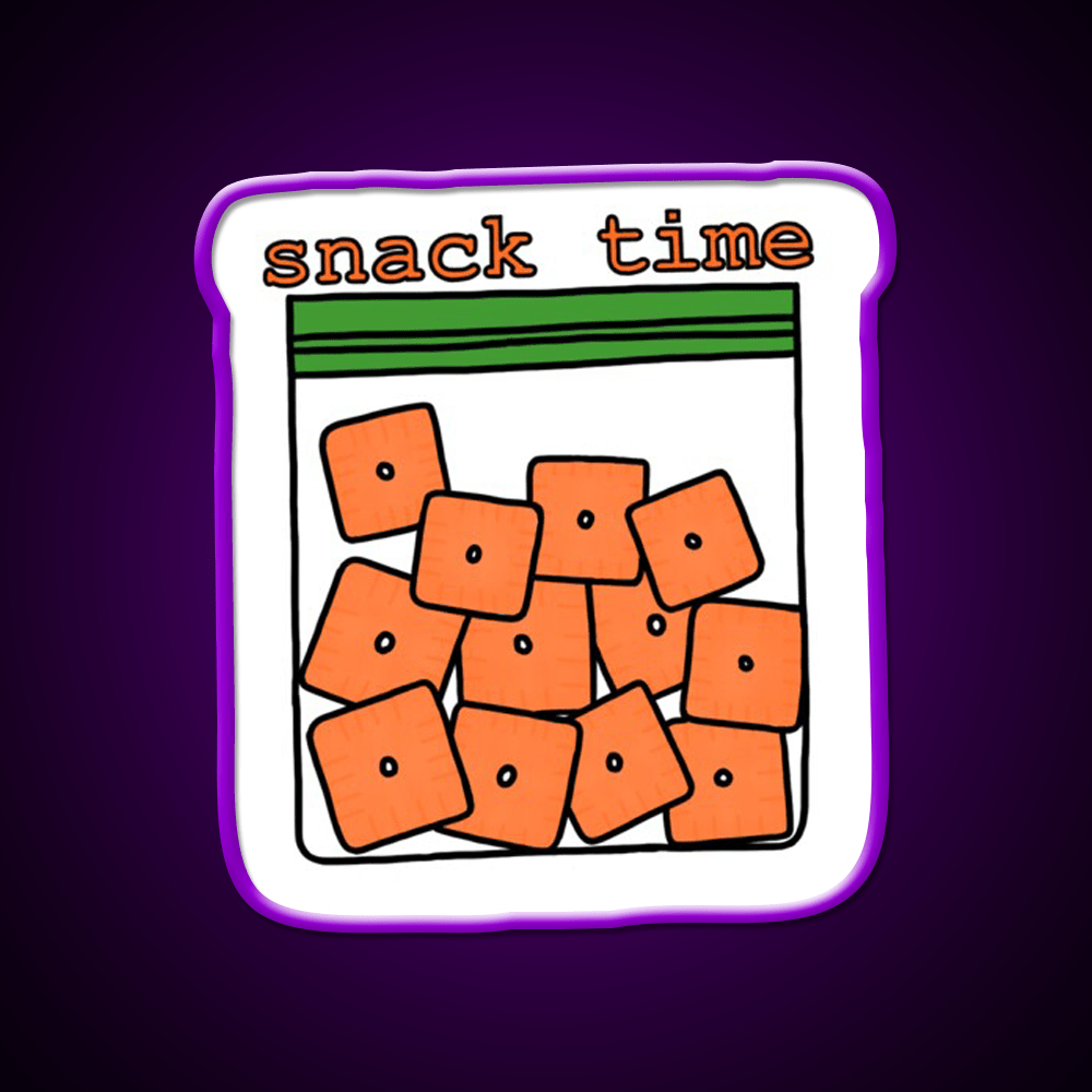 Chez Its Snack Food Led Neon Sign Rgb Color - Shineneon