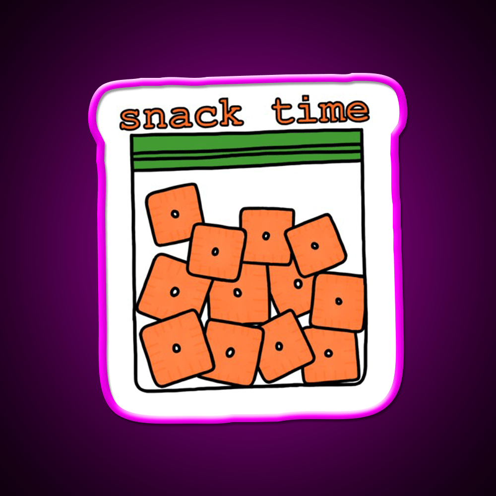 Chez Its Snack Food Led Neon Sign Rgb Color - Shineneon