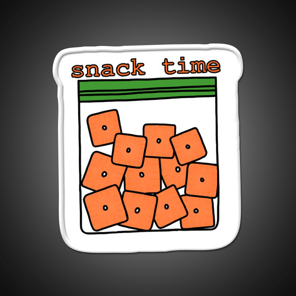Chez Its Snack Food Led Neon Sign Rgb Color - Shineneon