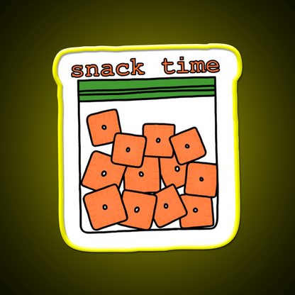 Chez Its Snack Food Led Neon Sign Rgb Color - Shineneon