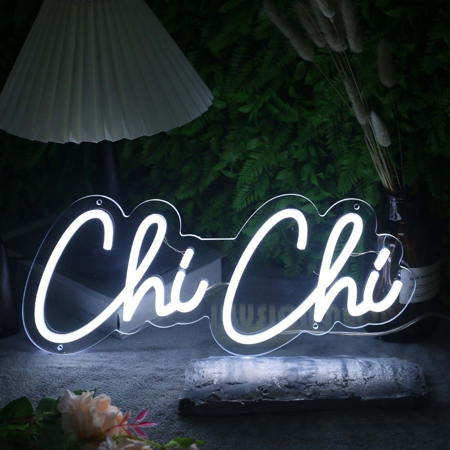 Chi Chi White Led Neon Sign - Shineneon