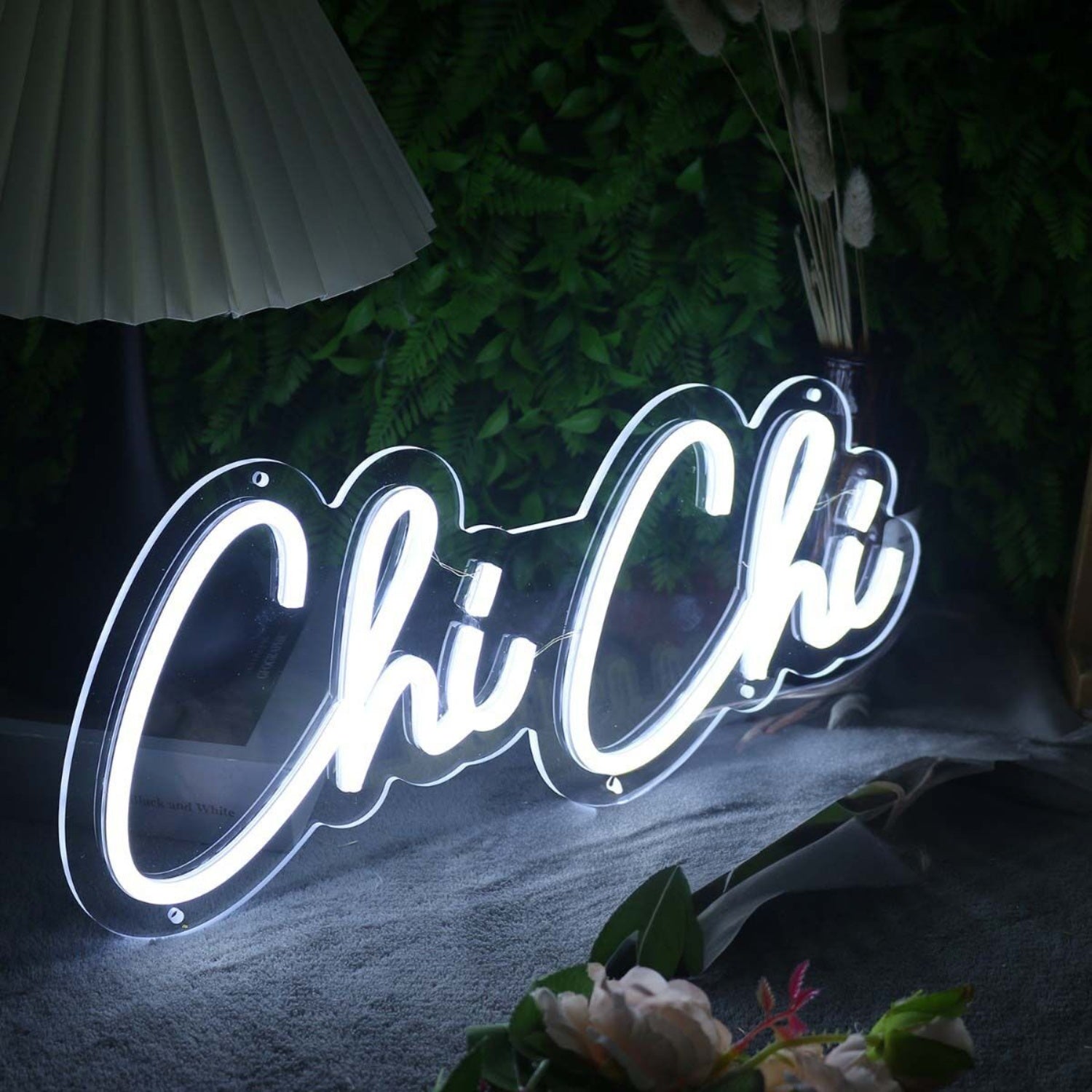 Chi Chi White Led Neon Sign - Shineneon