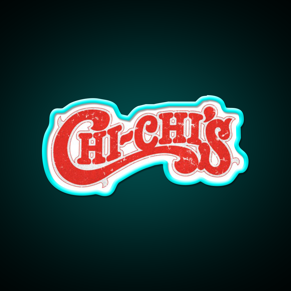 Chi Chis Fast Food Led Neon Sign For Burger Place Rgb Color