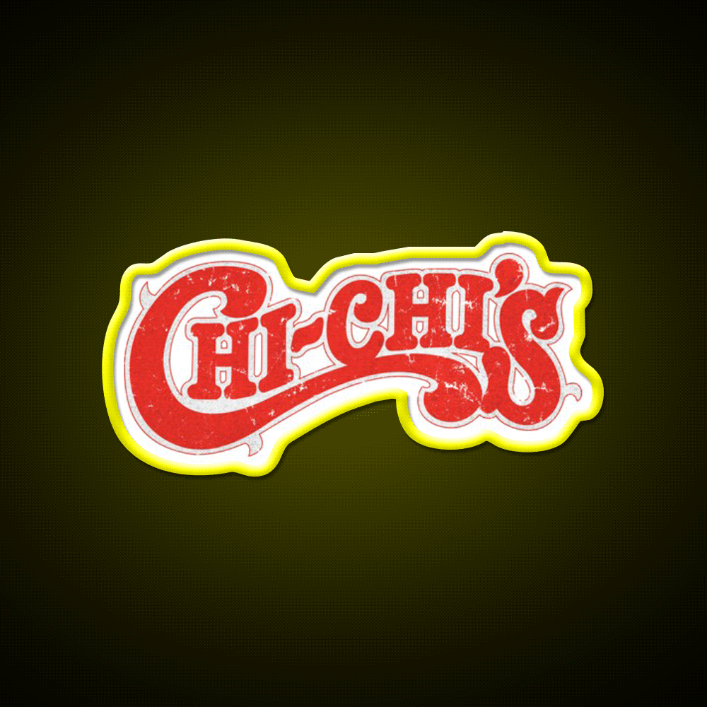 Chi Chis Fast Food Led Neon Sign For Burger Place Rgb Color
