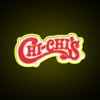 Chi Chis Fast Food Led Neon Sign For Burger Place Rgb Color