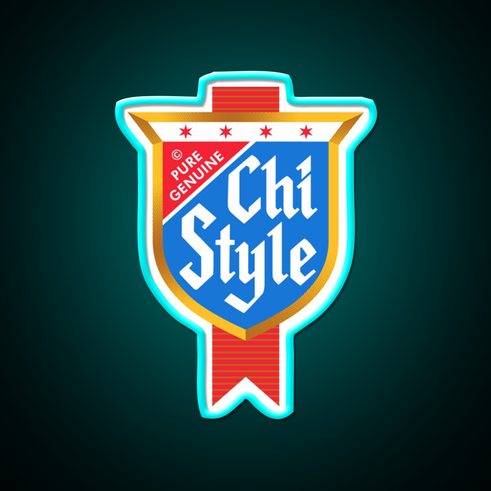 Chi Style Beer Bar Decor Led Neon Sign Rgb Color - Size and dimension reference