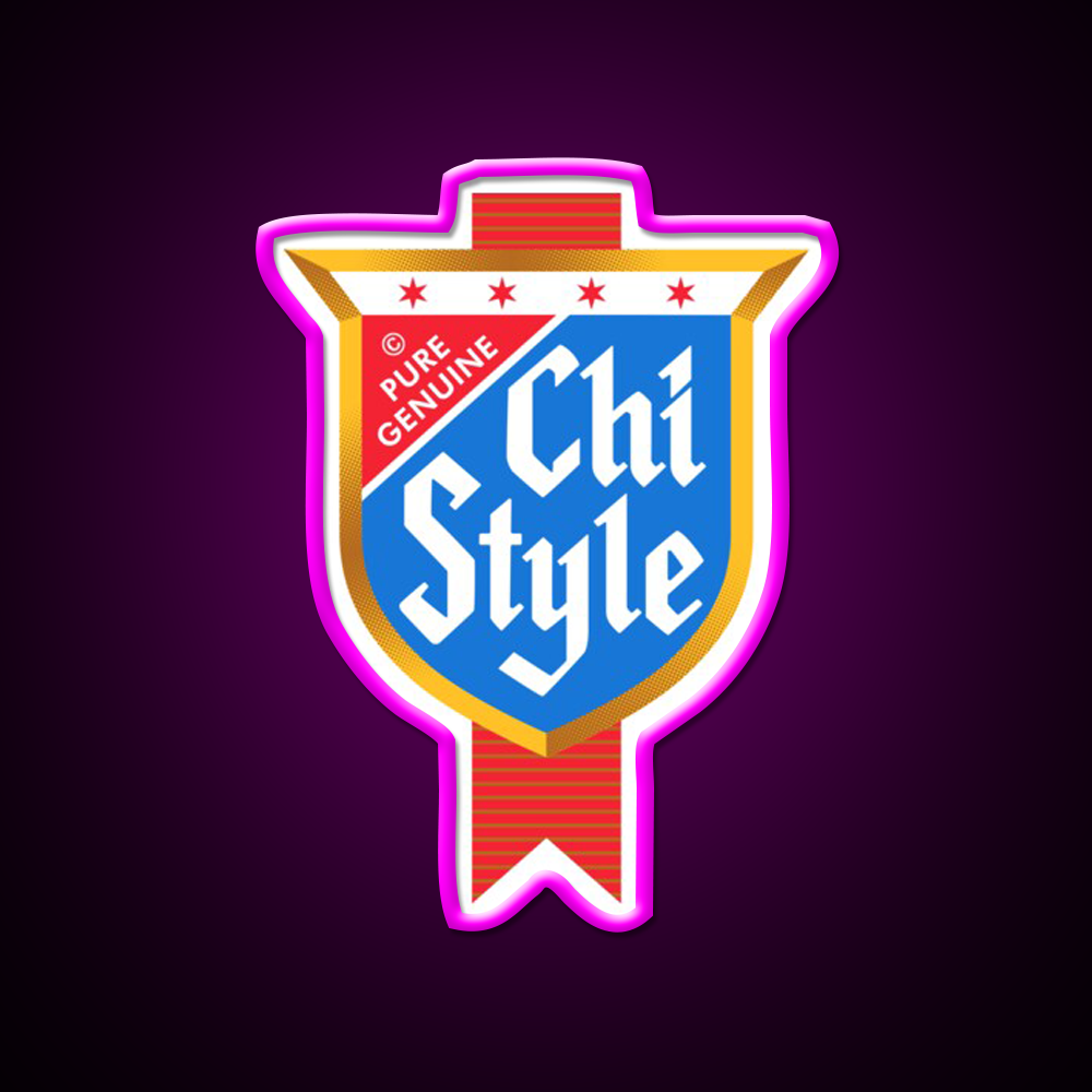 Chi Style Beer Bar Decor Led Neon Sign Rgb Color - Neon sign mounted on wall in room
