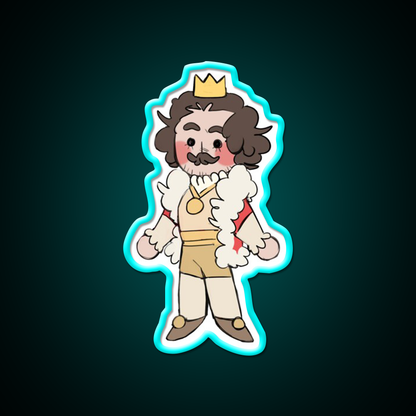 Chibi Bk Fast Food Led Neon Sign For Burger Place Rgb Color