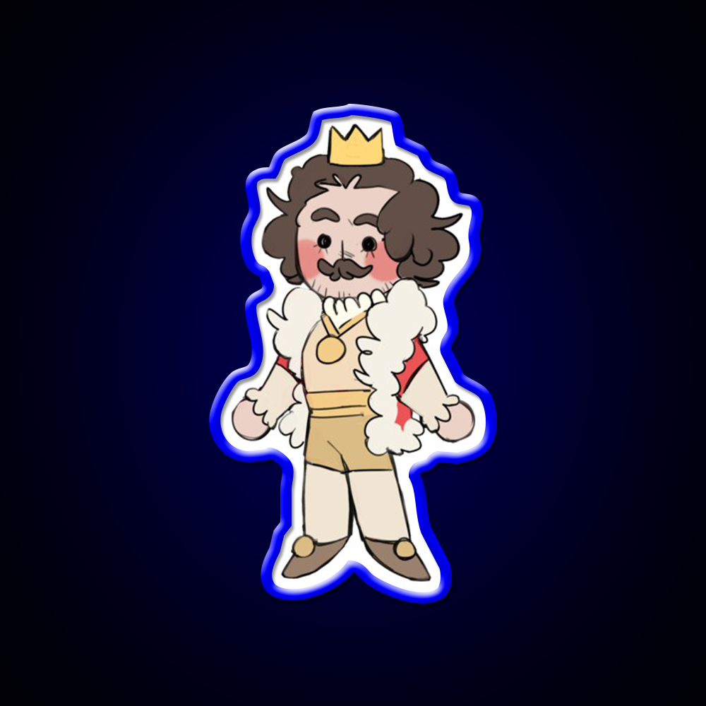 Chibi Bk Fast Food Led Neon Sign For Burger Place Rgb Color