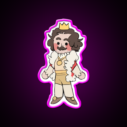 Chibi Bk Fast Food Led Neon Sign For Burger Place Rgb Color