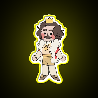 Chibi Bk Fast Food Led Neon Sign For Burger Place Rgb Color