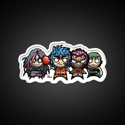 Chibi Heavenly Kings 1 Snack Food Led Neon Sign Rgb Color - Shineneon
