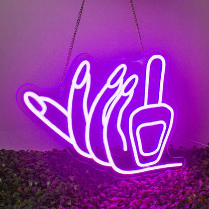 Chic Nail Salon Manicure Neon Sign | Shineneon