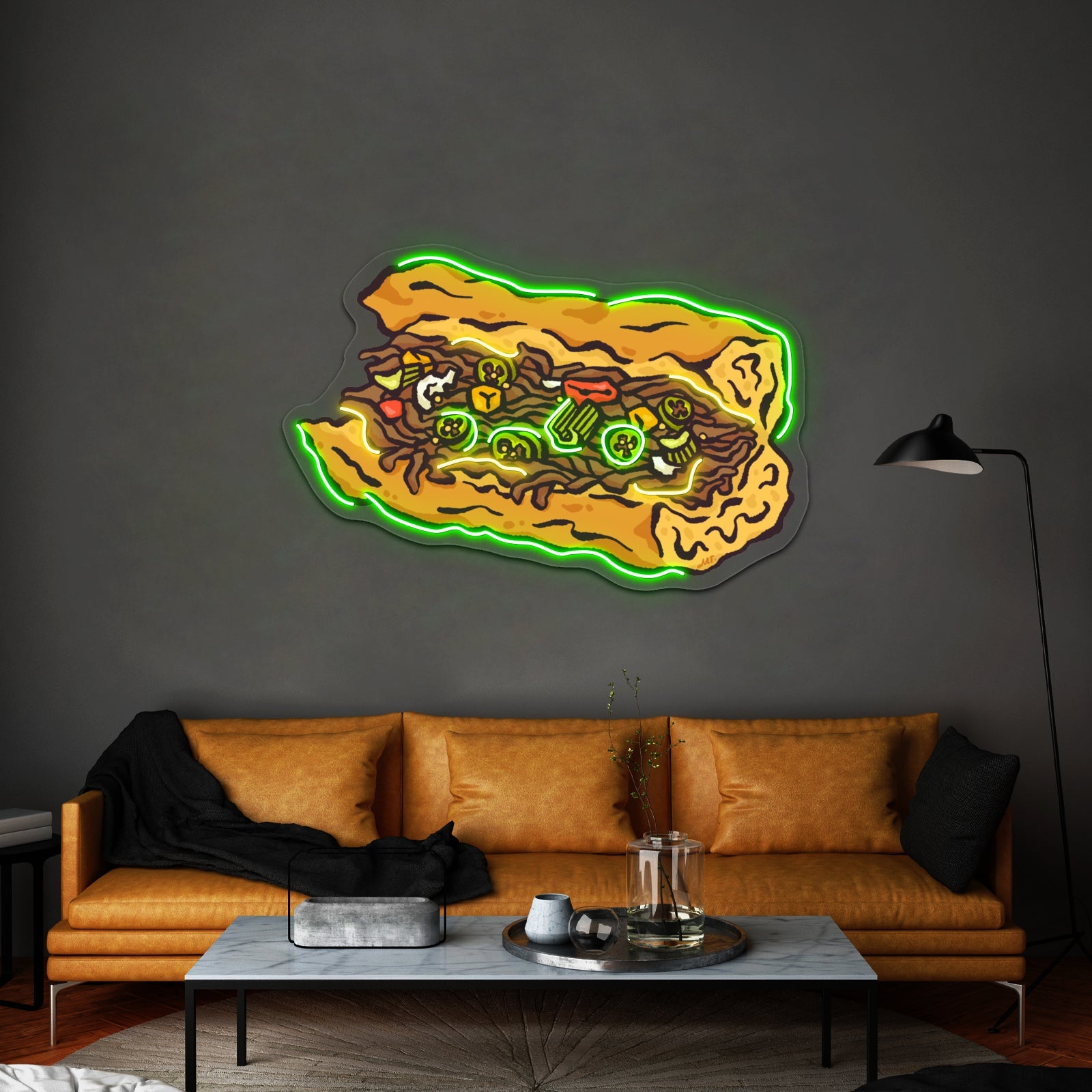 Chicago Italian Beef Artwork Business Neon Sign - Shineneon