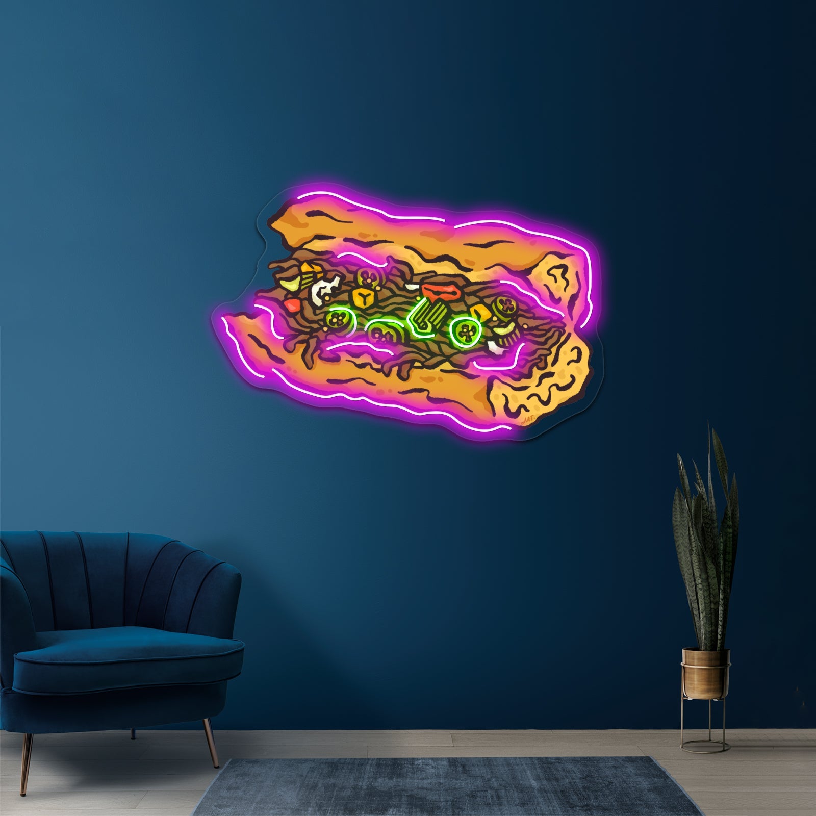 Chicago Italian Beef Artwork Business Neon Sign - Shineneon